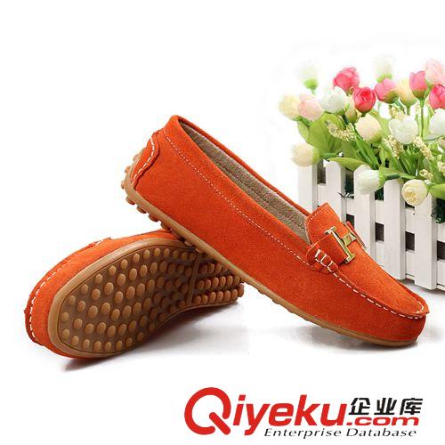 豆豆鞋 廠家直銷2014夏季新款zp女士豆豆鞋時(shí)尚潮流套腳女平底鞋駕車鞋原始圖片3