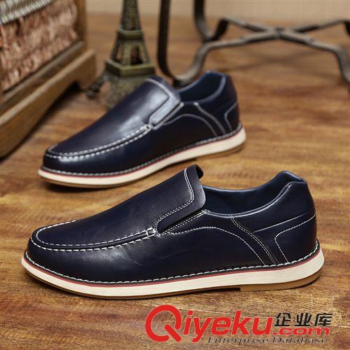 休閑鞋 廠家直銷 新款男鞋韓版休閑鞋 時(shí)尚英倫鞋時(shí)尚潮流鞋低幫男鞋子原始圖片2