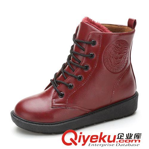 秋冬款 雪地靴 棉鞋 秋冬季女雪地靴子 女款平底馬丁 潮女短靴 短筒雪地靴女鞋棉靴子原始圖片3