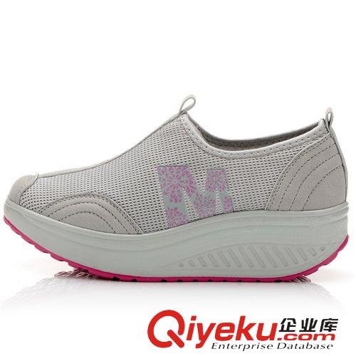 單鞋 新款清涼網(wǎng)布鞋增高舒適時(shí)尚女鞋搖搖鞋減肥瘦身鞋女網(wǎng)鞋運(yùn)動鞋原始圖片3