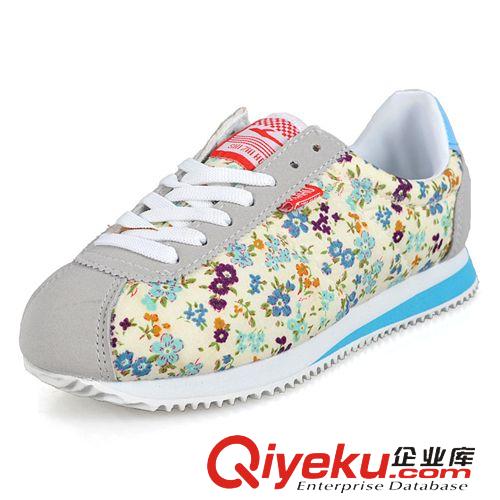 按功能分類 甜美小碎花帆布鞋女阿甘鞋 低幫學生休閑舒適平底鞋子韓版潮 批發原始圖片3