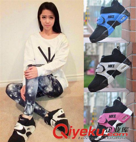 男鞋 AIR VEER GS權志龍同款黑白女鞋學生運動鞋氣墊韓版潮流減震增高