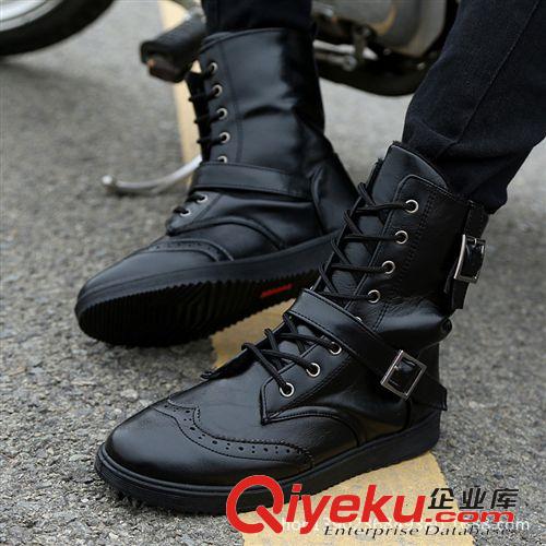 皮靴 春秋zp軍靴男士牛皮單靴07作戰(zhàn)靴特種兵功能靴戶(hù)外單靴子男單鞋原始圖片3