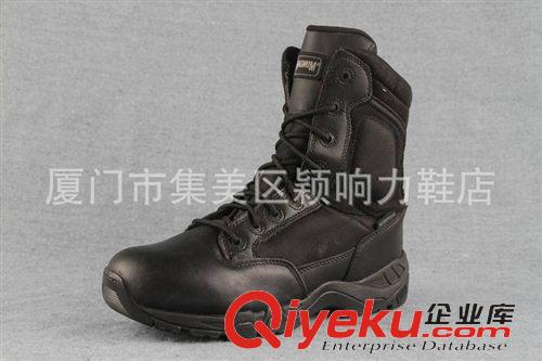 軍靴、戰(zhàn)術(shù)靴 外貿(mào)原單正品馬格南男子軍靴全防水頭層牛皮戰(zhàn)術(shù)靴男軍靴批發(fā)特價(jià)原始圖片2