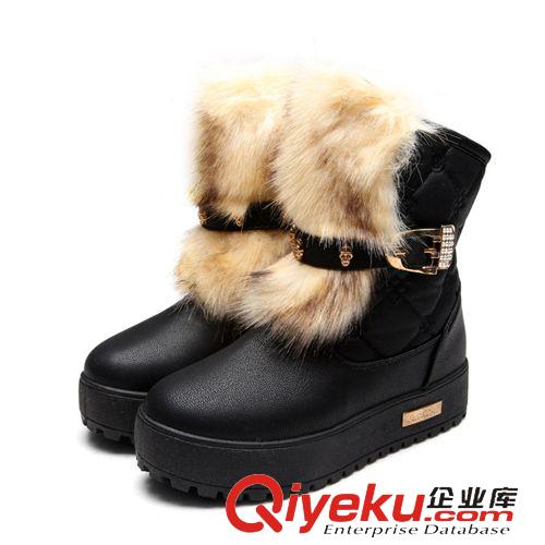 棉靴 新款內(nèi)增高女鞋加毛保暖加高7公分真皮休閑女鞋特價處理中