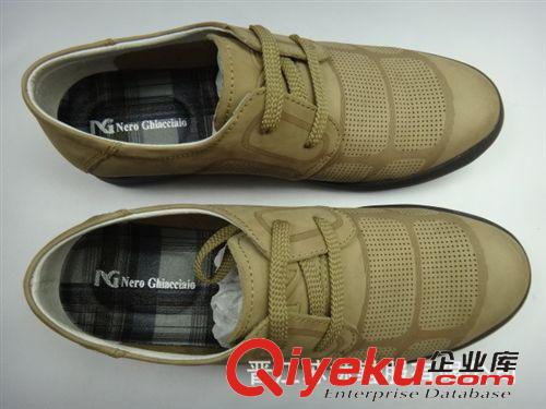 真皮皮鞋 原單 意大利品牌NG 休閑 潮款 頭層真皮 柔軟舒適男士皮鞋 SL0020原始圖片2
