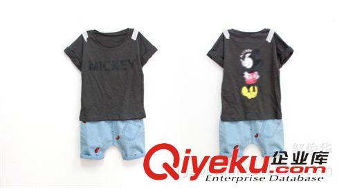 2015夏款四 童裝夏款新品 BABY嬰兒連體衣 三角爬服 寶寶哈衣