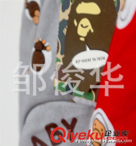 baby秋冬款 bape milo猿人头大PP裤 哈伦裤 挎裤 儿童收口裤子