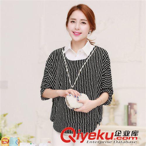 【女士套裝連體褲】 2015夏裝新款連衣裙短袖大碼三件套長(zhǎng)裙棉麻套裝裙子