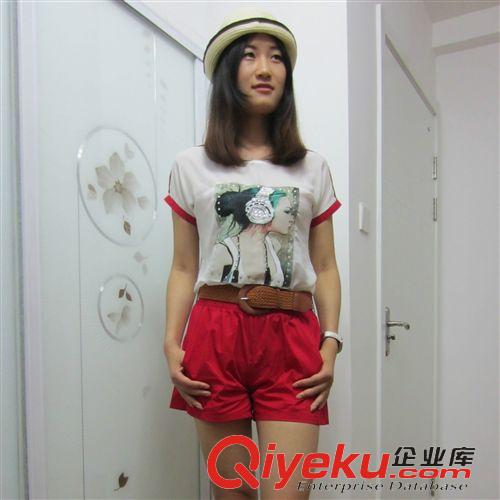【女士套裝連體褲】 2014夏裝新款韓版女裝 韓范 名媛修身氣質休閑套裝女時尚