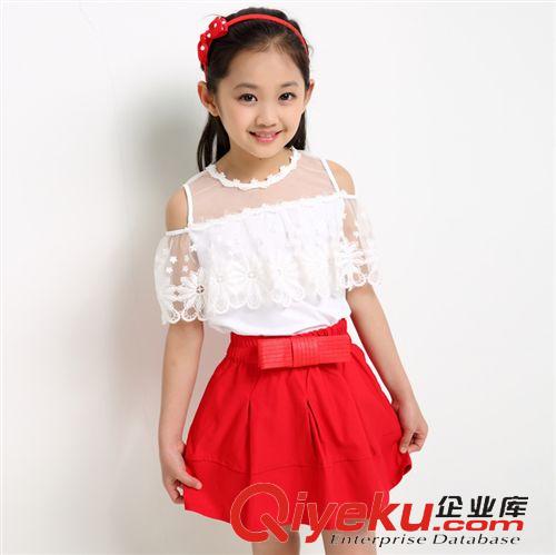 4月下旬新品 女童花朵甜美無袖連衣裙童裙潮 2015新品六一兒童節(jié)舞蹈裙表演裙