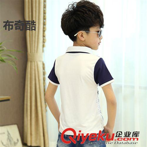 5月中旬 男童中大童短袖T恤奧代爾童裝 2015韓版夏童純棉T恤潮品一件代發(fā)原始圖片3