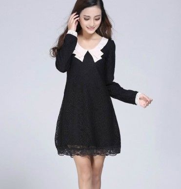 大碼女裝 2015春裝新款女裝楊冪同款小松鼠印花長(zhǎng)袖T恤+半身裙套裝一件代發(fā)