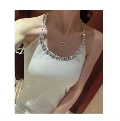 小吊帶/背心 2015夏季超柔純棉{wn}打底吊帶打底衫小背心 黑色 白色 一件代發(fā)