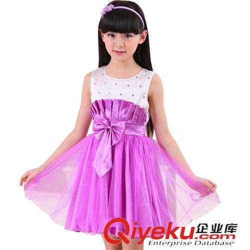 新品專區New 夏款童裙中大童禮服裙兒童連衣表演裙夏季外貿女童公主裙童裝批發