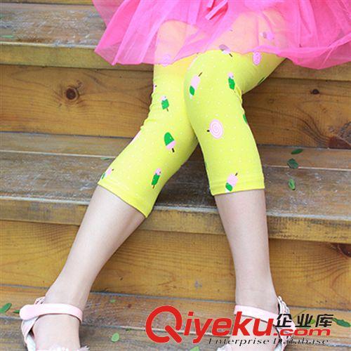 夏裝專區(qū)Summer 童褲女童打底褲夏兒童七分打底褲中大童褲夏童裝一件代發(fā)代理加盟原始圖片3