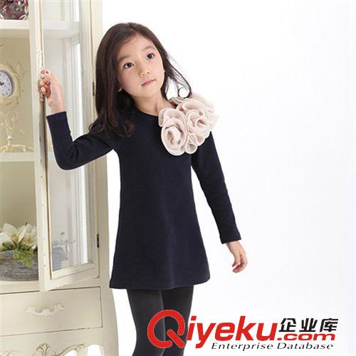 秋裝專區(qū)Autumn 韓國外貿原單童裝 女童公主裙 兒童長袖連衣裙 品質秋款童裙批發(fā)原始圖片3