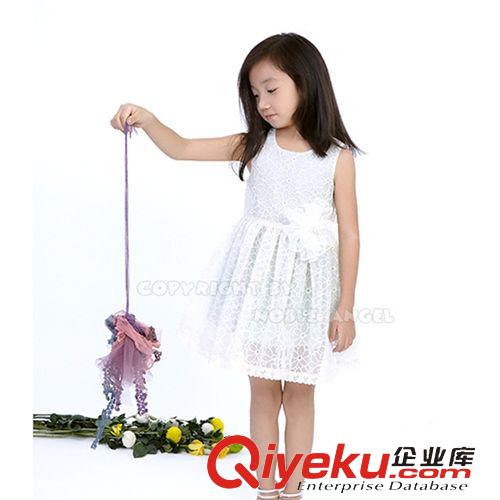 秋裝專(zhuān)區(qū)Autumn 夏季新款童裝 女童連衣裙 韓版中大童兒童公主蕾絲裙 童裙批發(fā)
