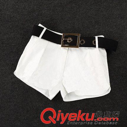 人氣商品 歐洲站2015夏裝歐美女裝新款網紗字母T恤+迷你短褲休閑時尚套裝潮原始圖片2
