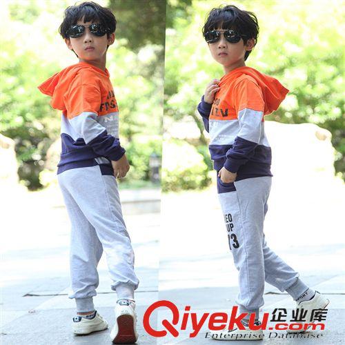 春秋裝專區 童裝春秋裝新款男童中大童套裝 兒童運動服批發 童裝一件代發原始圖片3