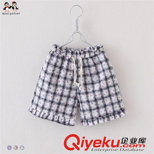 童褲 品牌品質童裝 夏季童裝 兒童短褲純棉男女童簡約糖果色五分褲中褲