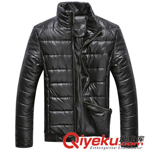 羽絨服 新款棉衣男秋冬裝韓版英倫立領外套短款爆款加厚潮棉襖水洗戶外裝原始圖片2