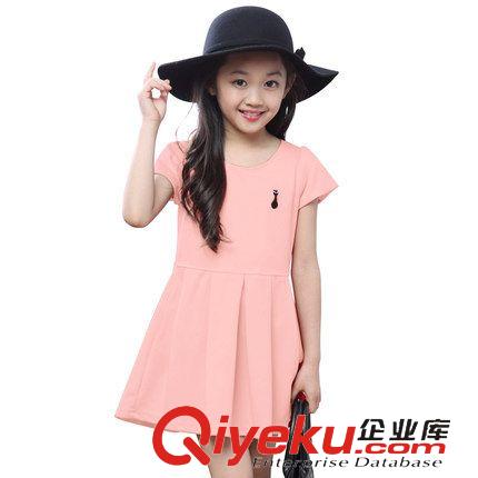 熱賣爆款 外貿童裝韓版夏裝 兒童吊帶裙 中小童公主紗裙女童連衣裙一件代發