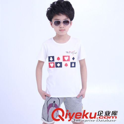 一件代發(fā)專區(qū) 外貿(mào)原單童裝夏裝男童t恤 兒童短袖 中大童韓版童T恤一件代發(fā)童裝原始圖片3