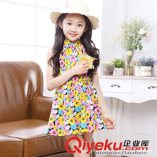 一件代發(fā)專區(qū) 外貿(mào)原單一件代發(fā)童裝品牌夏裝女童連衣裙 公主裙 女童夏季裙子原始圖片2