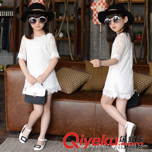 一件代發專區 外貿原單 夏裝女童連衣裙 公主裙 中大童裙子 一件代發童裝品牌原始圖片2