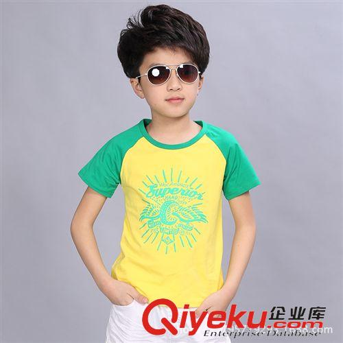 實(shí)體店鋪專區(qū) 外貿(mào)原單品牌童裝男童t恤 兒童短袖 中大童夏裝 一件代發(fā)童裝短袖原始圖片3