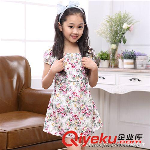 外貿品牌專區 外貿原單童裝 夏裝女童套裝兒童短袖T恤短褲兩件套一件代發童套裝