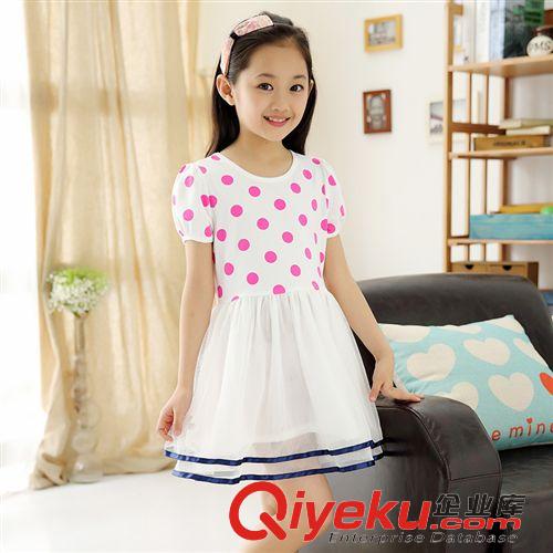 外貿(mào)品牌專區(qū) 外貿(mào)童裝 女童連衣裙 公主裙 中大童夏季裙子 一件代發(fā)童裝品牌原始圖片3