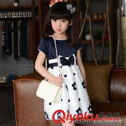 外貿品牌專區 外貿原單童裝i夏裝 韓版女童雪紡連衣裙 公主裙 兒童裙子一件代發