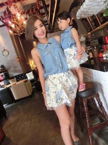 6,5上新 2015新款孕婦裝甜美無袖背心雪紡孕婦連衣裙 送腰帶