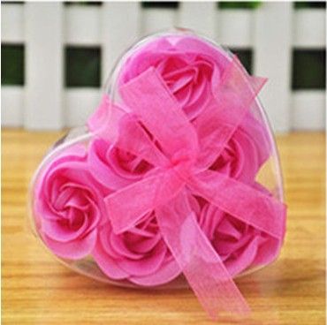 禮品 批發(fā)情人節(jié)禮物創(chuàng)意禮品小禮品三層6朵裝香皂花促銷贈品量大從優(yōu)原始圖片2