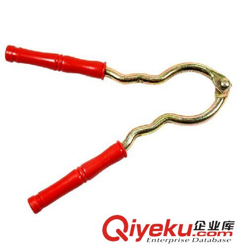 五金 T 1148紅柄核桃夾 鐵質核桃夾 堅果夾 碎裂器 剝核桃鉗原始圖片3