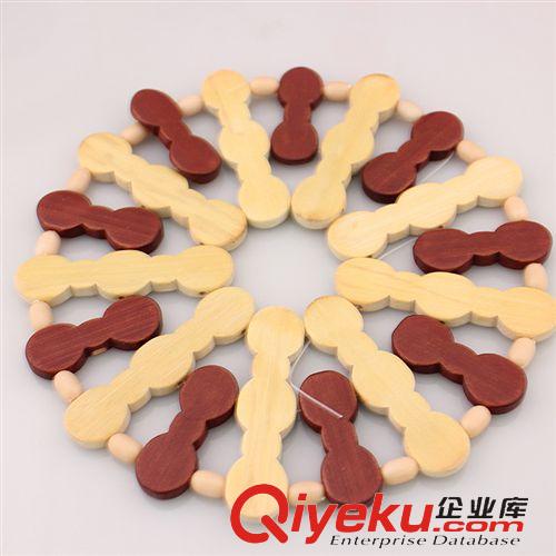 廚房用品 新8字竹墊 碗墊 鍋墊 竹墊二元店貨源 二元日用百貨 二元精品原始圖片2