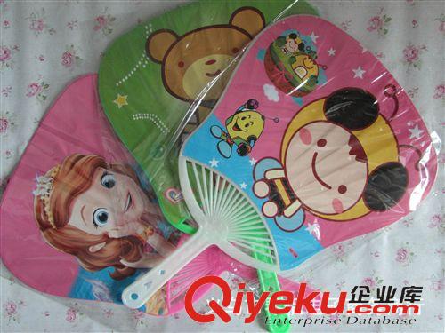 2元家居用品 夏季熱賣品 降溫解暑 可愛(ài)卡通扇子 大芭蕉型扇 2元店百貨批發(fā)原始圖片2