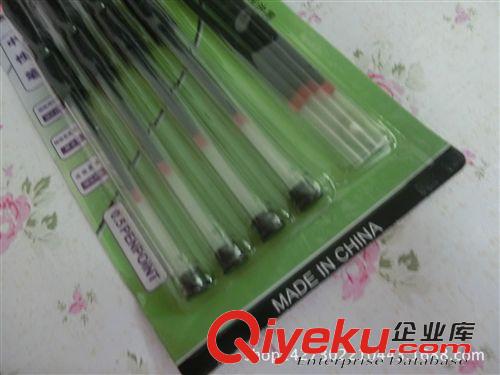 文具用品 4笔4芯文具套装 义乌黑色中性签字笔水芯笔 学生用品1元2元批发