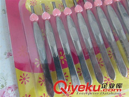 女性 頭飾用品 1卡12個裝眉夾 女士修眉工具 廠家直銷 精品眉夾 義烏貨源原始圖片2