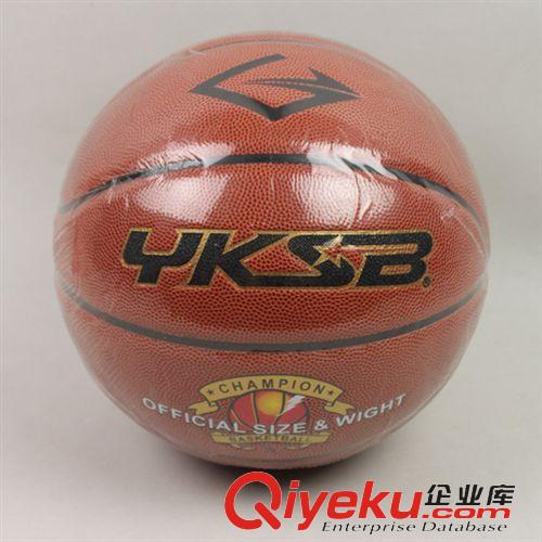 籃球系列 【廠家直銷】伊克世寶吸濕PU(牛頭紋皮)籃球 6081