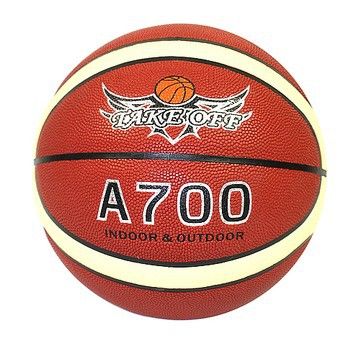 籃球系列 【廠家直銷】伊克世寶7#P.U13片貼皮籃球6066