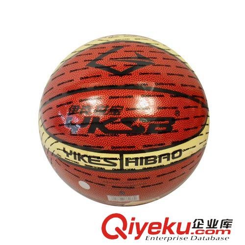 籃球系列 【廠家直銷】伊克世寶7#P.U13片貼皮籃球6066