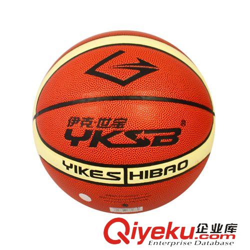 籃球系列 【廠家直銷】伊克世寶7#P.U13片貼皮籃球6066