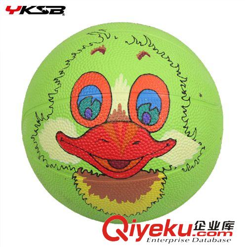 兒童系列 【廠家直銷】伊克世寶1#花色橡膠籃球6030