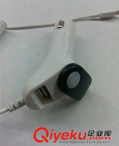 線材 充電器 高跟鞋車充 支持 iPod和iPhone 帶線帶USB二合一 通用原始圖片3
