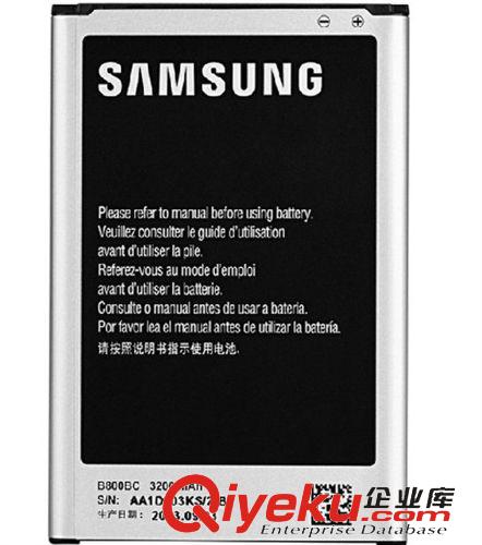電池 廠家批發 三星GALAXY NOTE3 高容量手機電池 B800BE手機電板原始圖片2