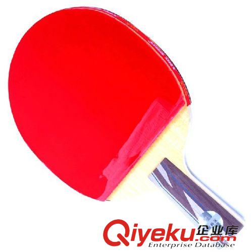 乒乓球拍 批發五星  紅雙喜乒乓球拍短柄直拍DHS5006 雙面反膠 一件代發原始圖片3