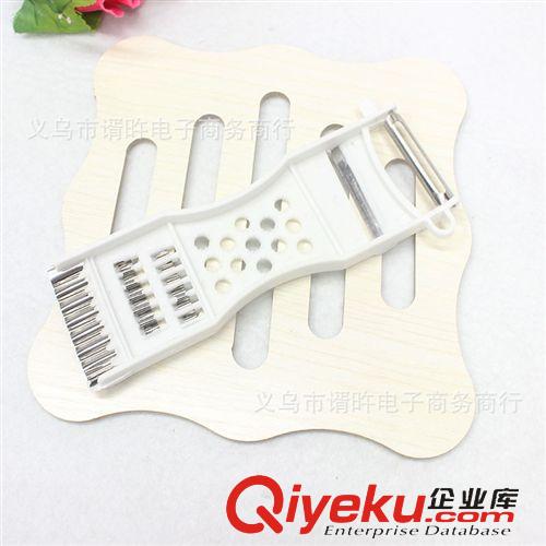 廚房用品 家用多功能切菜器 瓜果刨 削皮刀 刨子 一元兩元批發原始圖片2